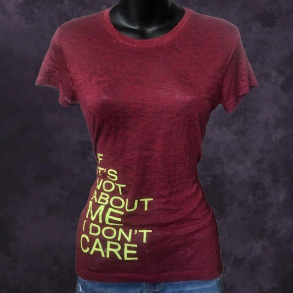 VS Pink Burnout Tee - Picture 2 of 6